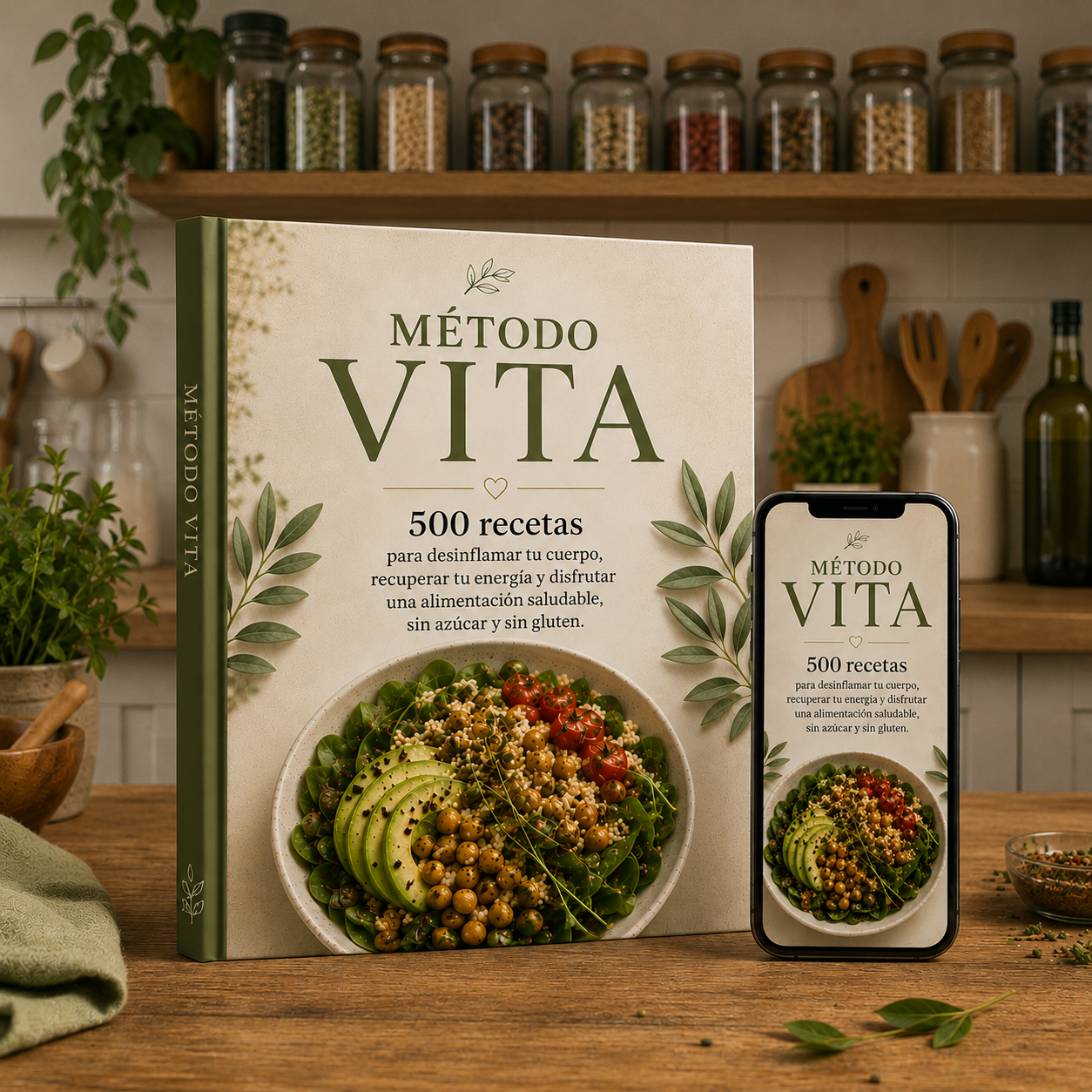Metodo Vita. +500 recetas para desinflamar tu cuerpo